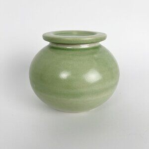 Vintage Lidded Ceramic Pottery Round Bowl Pot Dish Unique Christmas Gift Present